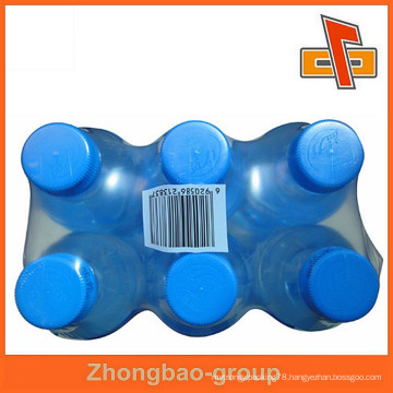 High transparent PVC shrink film roll , PVC warpping film for collective bottle packing